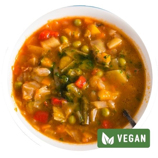 Minestrone mit Risoni 